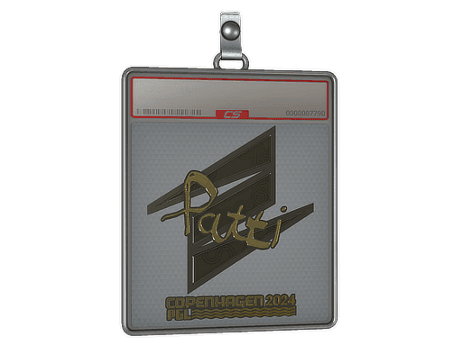 Sticker Slab | Patti (Gold) | Copenhagen 2024