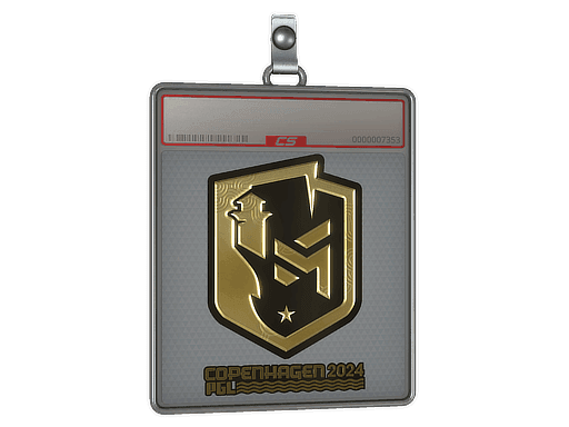 Sticker Slab | PGL (Gold) | Copenhagen 2024