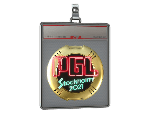 Sticker Slab | PGL (Gold) | Stockholm 2021