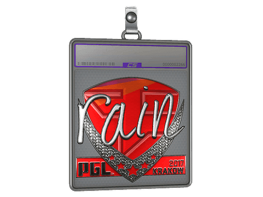 Sticker Slab | rain (Foil) | Krakow 2017