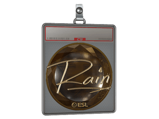 Sticker Slab | rain (Gold) | Katowice 2019