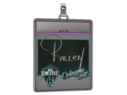 Sticker Slab | rallen (Foil) | Cologne 2015