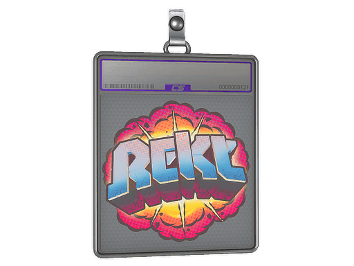 Sticker Slab | Rekt (Holo)