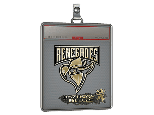 Sticker Slab | Renegades (Gold) | Antwerp 2022