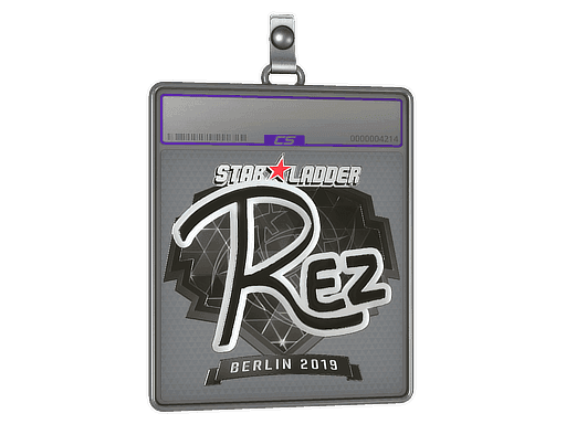 Sticker Slab | REZ (Foil) | Berlin 2019