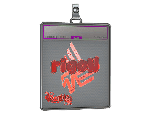 Sticker Slab | rigoN (Holo) | Paris 2023