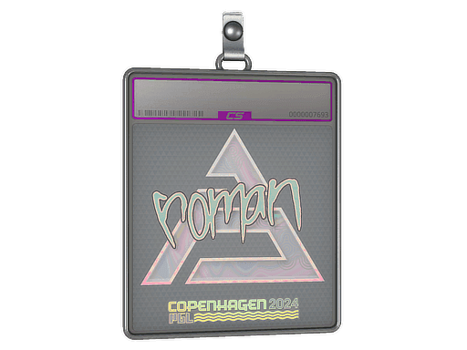 Sticker Slab | roman (Holo) | Copenhagen 2024