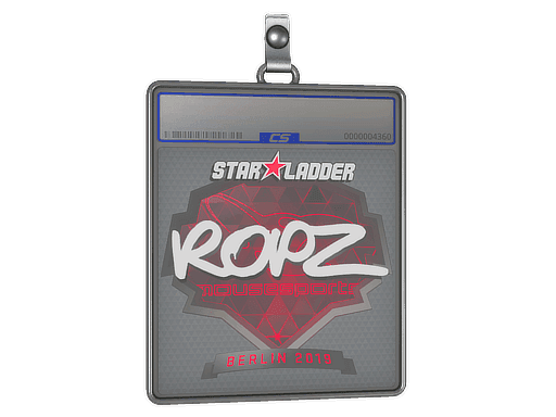 Sticker Slab | ropz | Berlin 2019