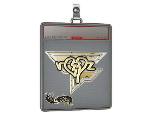 Sticker Slab | ropz (Gold) | Paris 2023