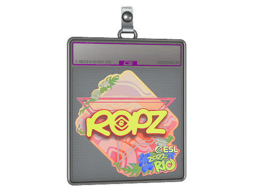 Sticker Slab | ropz (Holo) | Rio 2022