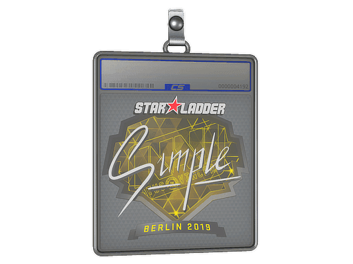 Sticker Slab | s1mple | Berlin 2019