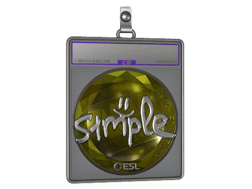 Sticker Slab | s1mple (Foil) | Katowice 2019