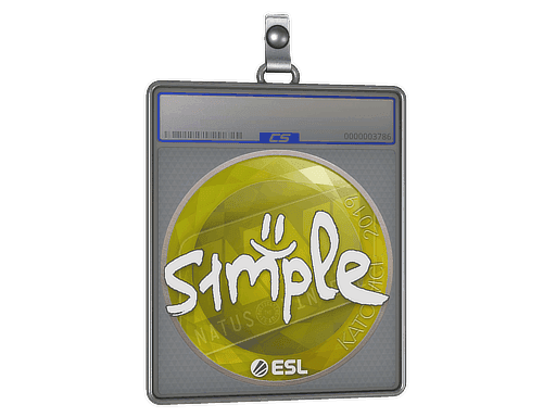 Sticker Slab | s1mple | Katowice 2019