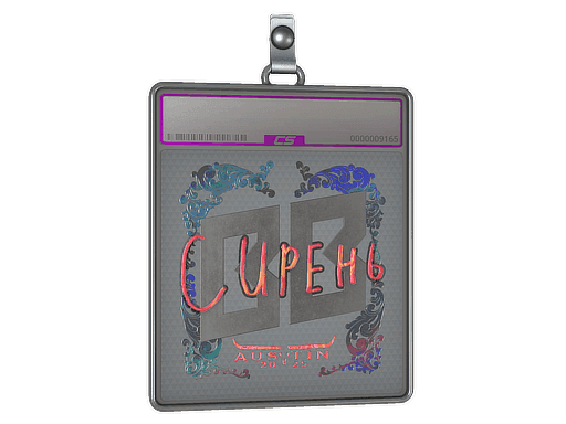 Sticker Slab | S1ren (Holo) | Austin 2025