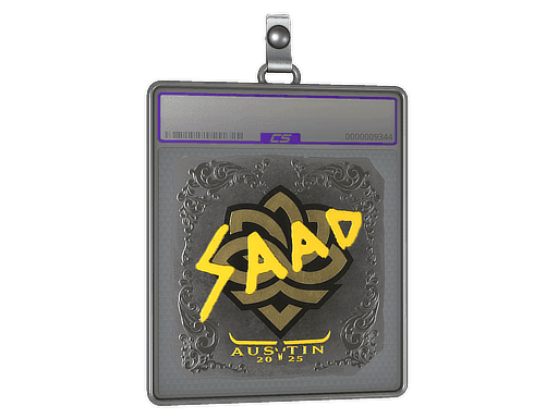 Sticker Slab | saadzin (Foil) | Austin 2025