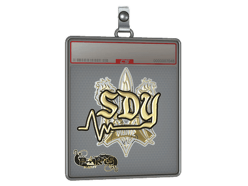 Sticker Slab | sdy (Gold) | Paris 2023