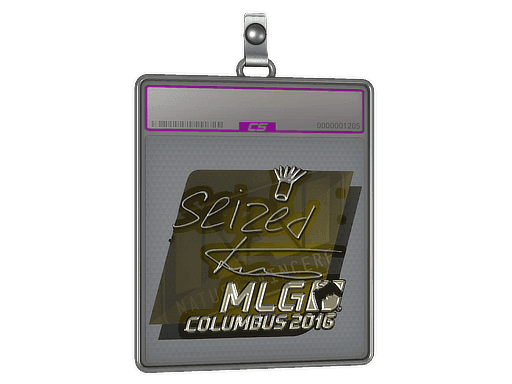 Sticker Slab | seized (Foil) | MLG Columbus 2016