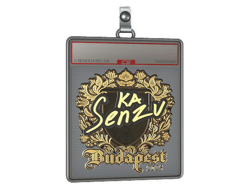 Sticker Slab | Senzu (Gold) | Budapest 2025