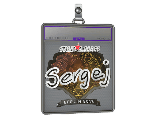 Sticker Slab | sergej (Foil) | Berlin 2019