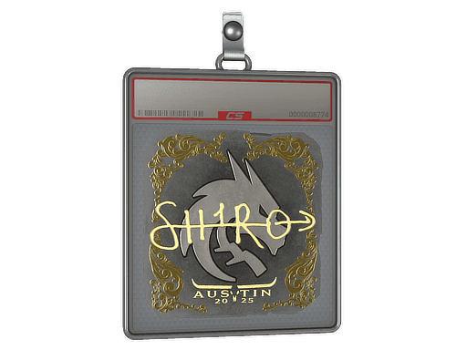 Sticker Slab | sh1ro (Gold) | Austin 2025