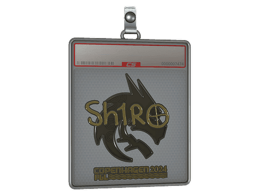 Sticker Slab | sh1ro (Gold) | Copenhagen 2024