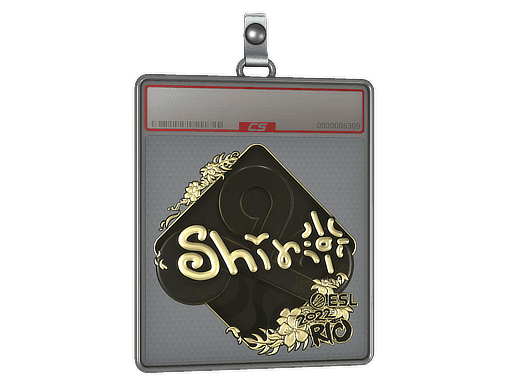 Sticker Slab | sh1ro (Gold) | Rio 2022