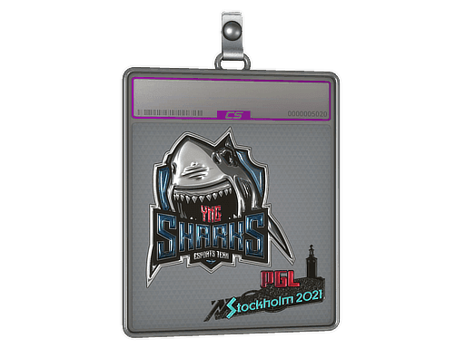 Sticker Slab | Sharks Esports (Foil) | Stockholm 2021