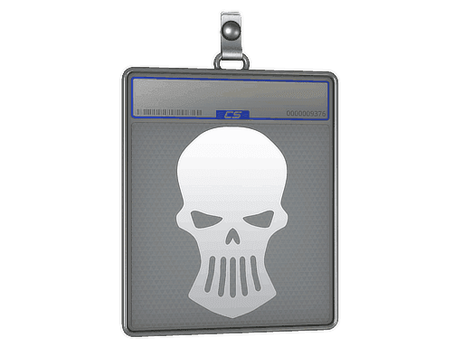 Sticker Slab | Silver Skulls