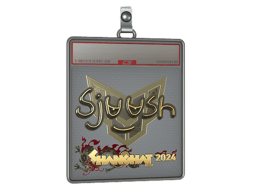 Sticker Slab | sjuush (Gold) | Shanghai 2024