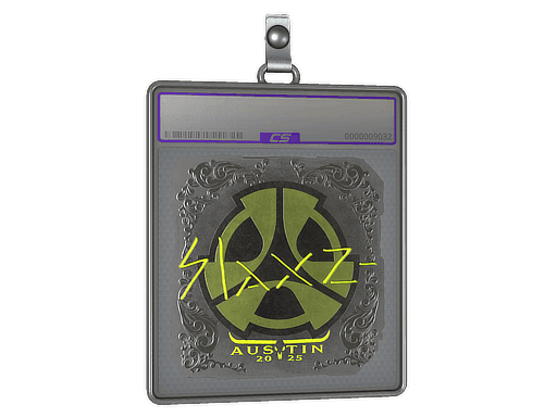 Sticker Slab | slaxz- (Foil) | Austin 2025