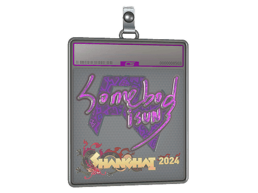 Sticker Slab | somebody (Holo) | Shanghai 2024