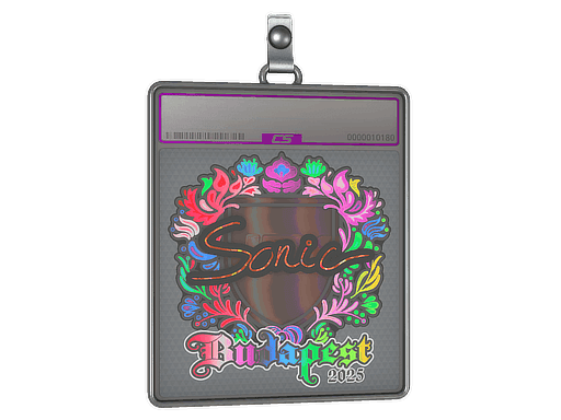 Sticker Slab | Sonic (Holo) | Budapest 2025