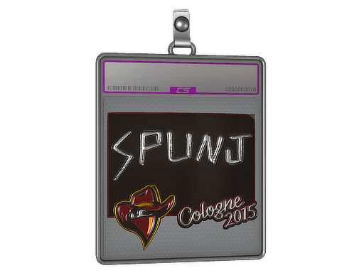 Sticker Slab | SPUNJ (Foil) | Cologne 2015