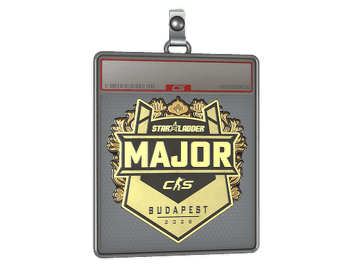 Sticker Slab | StarLadder (Gold) | Budapest 2025