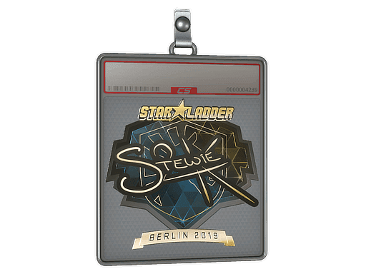 Sticker Slab | Stewie2K (Gold) | Berlin 2019