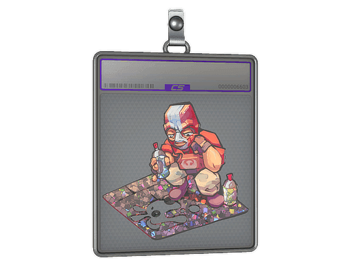 Sticker Slab | Street Artist (Glitter)