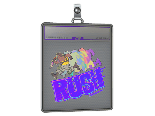 Sticker Slab | T Rush (Holo)