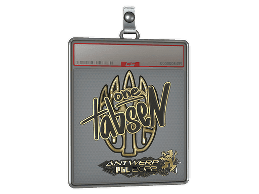 Sticker Slab | tabseN (Gold) | Antwerp 2022