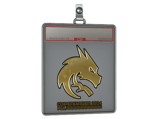 Sticker Slab | Team Spirit (Gold) | Copenhagen 2024