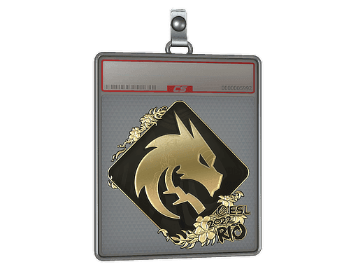 Sticker Slab | Team Spirit (Gold) | Rio 2022