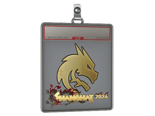 Sticker Slab | Team Spirit (Gold) | Shanghai 2024