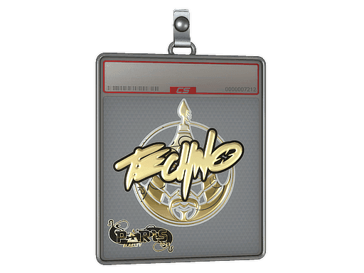 Sticker Slab | Techno4K (Gold) | Paris 2023