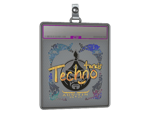 Sticker Slab | Techno4K (Holo) | Austin 2025