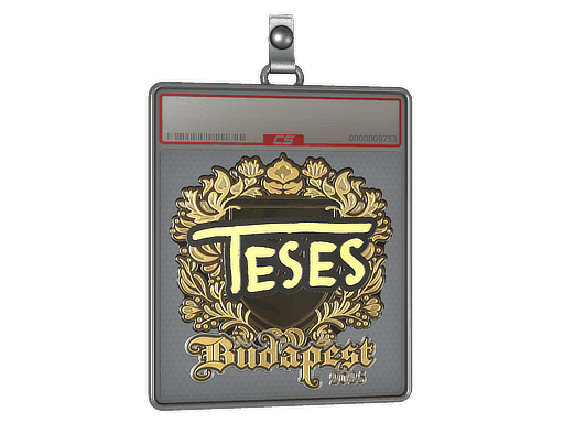 Sticker Slab | TeSeS (Gold) | Budapest 2025