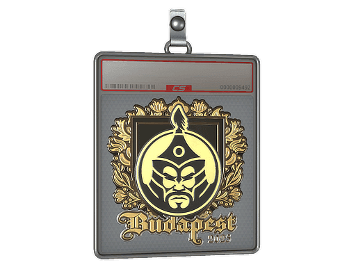 Sticker Slab | The Mongolz (Gold) | Budapest 2025