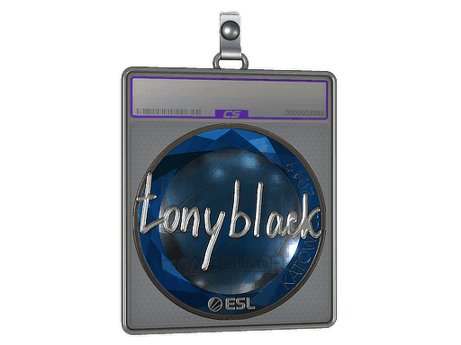 Sticker Slab | tonyblack (Foil) | Katowice 2019