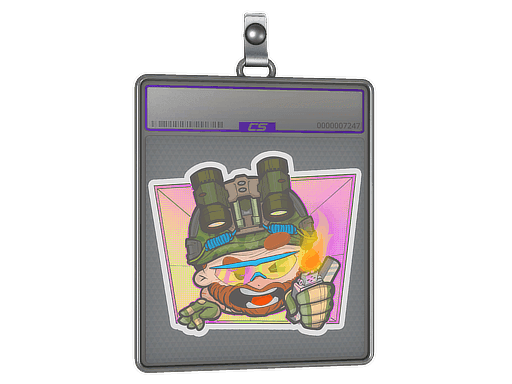 Sticker Slab | Try Hard (Holo)