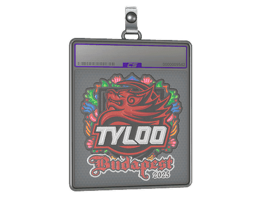 Sticker Slab | TYLOO (Embroidered) | Budapest 2025