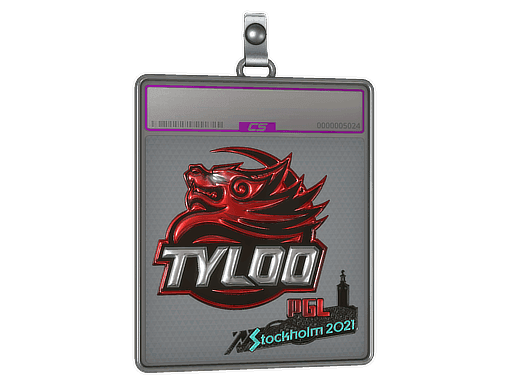 Sticker Slab | Tyloo (Foil) | Stockholm 2021