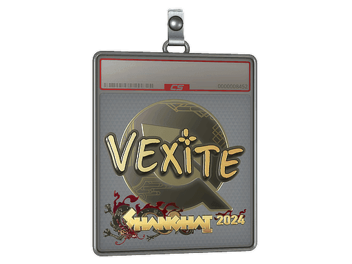 Sticker Slab | vexite (Gold) | Shanghai 2024